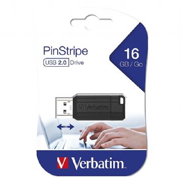 USB stick Verbatim 2.0 49063 16GB Pinstripe