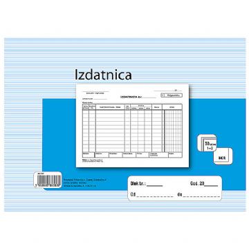 Obrazac A-17/NCR izdatnica A5 1+2 Fokus